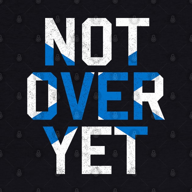 Not Over Yet - blue edition by MplusC